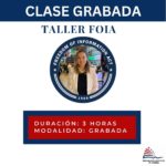 TALLER FOIA (GRABADO)