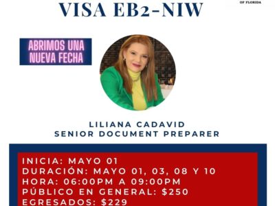 TALLER EB2-NIW