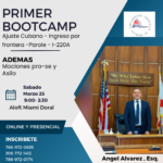 PRIMER BOOTCAMP (VERSIÓN PRESENCIAL)