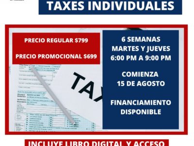Curso de taxes Individuales