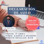 DECLARACIÓN DE ASILO