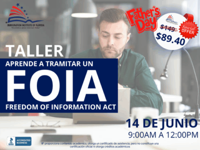 APRENDE A TRAMITAR UN FOIA – 14 JUNIO