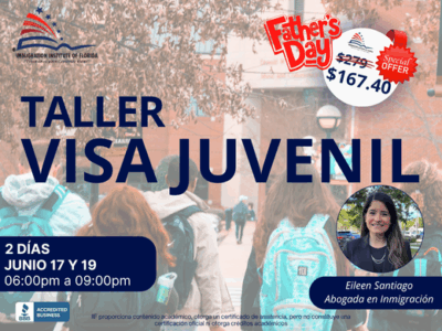 TALLER : GUIA EDUCATIVA “VISA JUVENIL” – 17 JUNIO
