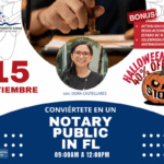 NOTARY PUBLIC EN FLORIDA – 15 NOVIEMBRE