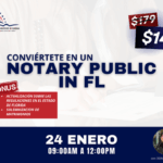 NOTARY PUBLIC EN FLORIDA – 24 ENERO