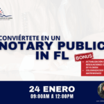 NOTARY PUBLIC EN FLORIDA – 24 ENERO