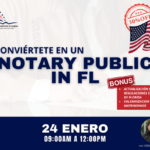 NOTARY PUBLIC EN FLORIDA – 24 ENERO