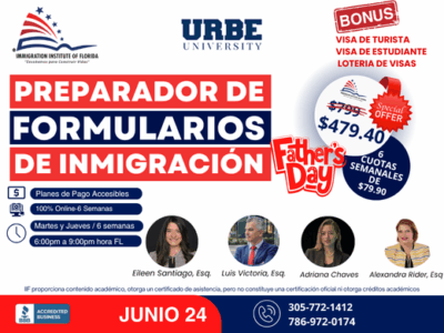 ASISTENCIA DE FORMULARIOS DE INMIGRACIÓN – 24 JUNIO