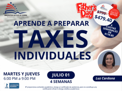 CURSO DE TAXES INDIVIDUALES – 01 JULIO