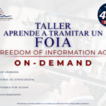 TALLER: APRENDE A TRAMITAR UN FOIA – ON DEMAND