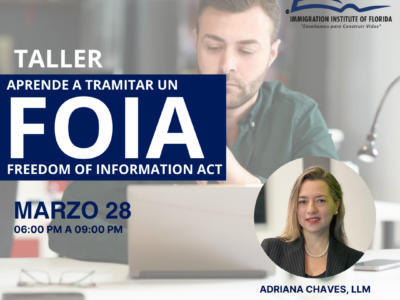 APRENDE A TRAMITAR UN FOIA – 28 MARZO