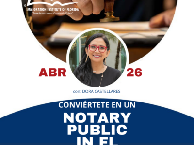 NOTARY PUBLIC EN FLORIDA – 26 ABRIL
