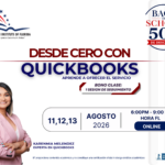 DESDE CERO CON QUICKBOOKS – 11 AGOSTO