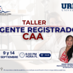 TALLER: CONVIERTETE EN UN AGENTE REGISTRADO CAA – 09 SEPTIEMBRE
