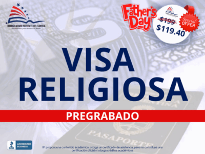 VISA RELIGIOSA – GRABADO