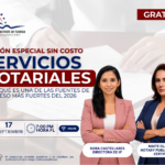 SESIÓN ESPECIAL SIN COSTO: SERVICIOS NOTARIALES – 17 SEPTIEMBRE