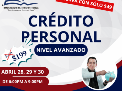 CREDITO PERSONAL AVANZADO – 28 ABRIL