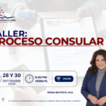 TALLER: PROCESO CONSULAR – 28 SEPTIEMBRE