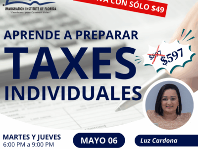 CURSO DE TAXES INDIVIDUALES – 06 MAYO