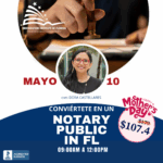 NOTARY PUBLIC EN FLORIDA – 10 MAYO