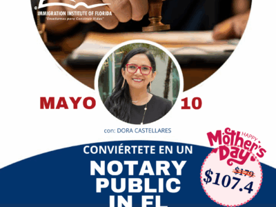 NOTARY PUBLIC EN FLORIDA – 10 MAYO