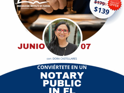 NOTARY PUBLIC EN FLORIDA – 07 JUNIO