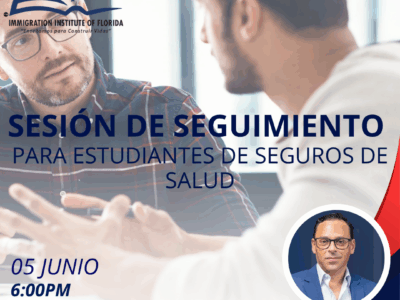 SESIÓN DE SEGUIMIENTO PARA ESTUDIANTES DE SEGUROS DE SALUD – 05 JUNIO
