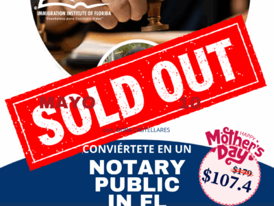 NOTARY PUBLIC EN FLORIDA – 10 MAYO
