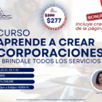 APRENDE A CREAR CORPORACIONES – 21 JULIO