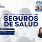 CERTIFÍCATE COMO AGENTE DE SEGUROS DE SALUD – 14 OCTUBRE