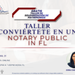 TALLER: NOTARY PUBLIC EN FLORIDA – 25 ABRIL