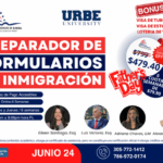 ASISTENCIA DE FORMULARIOS DE INMIGRACIÓN – 24 JUNIO
