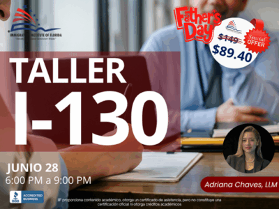 TALLER: GUIA EDUCATIVA I-130 – 28 JUNIO