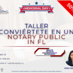 TALLER: NOTARY PUBLIC EN FLORIDA – 13 JUNIO