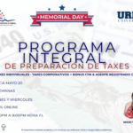 PROGRAMA INTEGRAL DE PREPARACIÓN DE TAXES – 20 MAYO