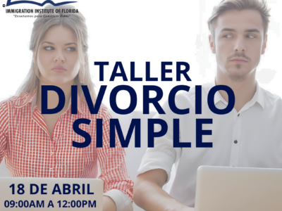 DIVORCIO SIMPLE – 18 ABRIL
