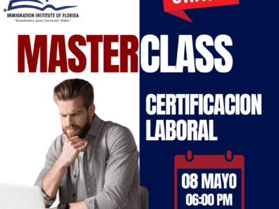 MASTERCLASS “CERTIFICACION LABORAL” – 08 MAYO