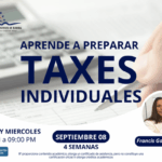 CURSO DE TAXES INDIVIDUALES – 08 SEPTIEMBRE