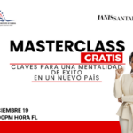 MASTERCLASS: CLAVES PARA UNA MENTALIDAD DE EXITO – 19 DICIEMBRE